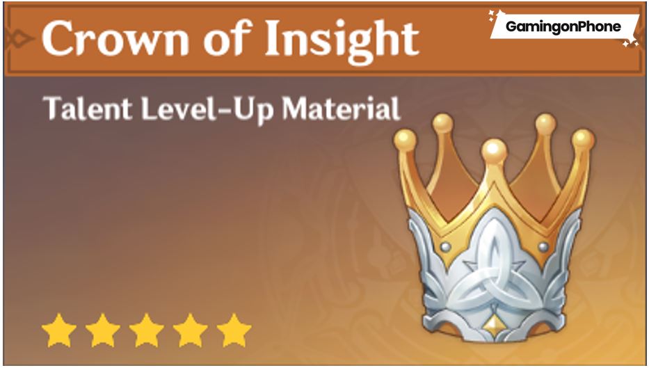 Crown of Insight Genshin Impact